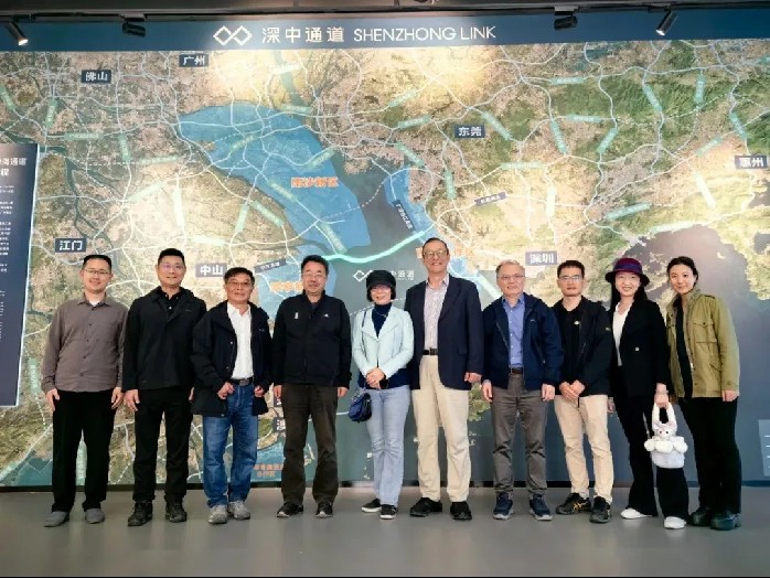 走进“深中巨龙”！港科广学子领略科技创新魅力